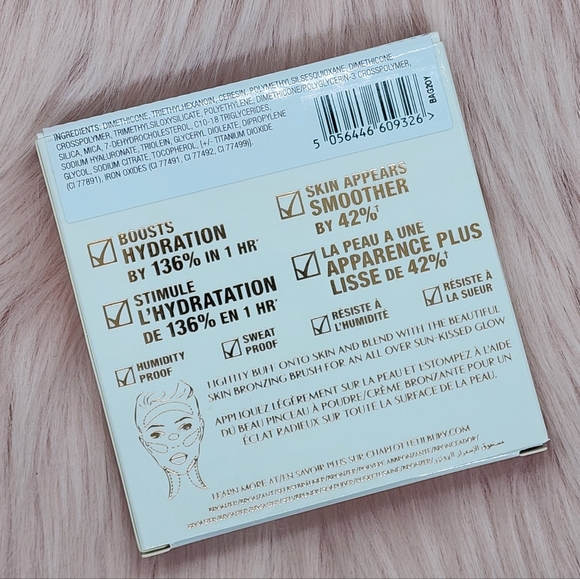 NWT Charlotte Tilbury Beautiful Skin Sun-Kissed Glow Bronzer Fair - Picture 3 of 7